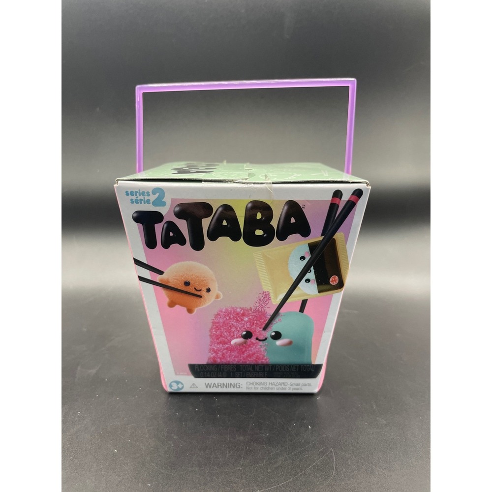 Tataba Series 2 Blind Box Flocking DIY Mystery Toy Takeout Box New - Picture 1 of 5